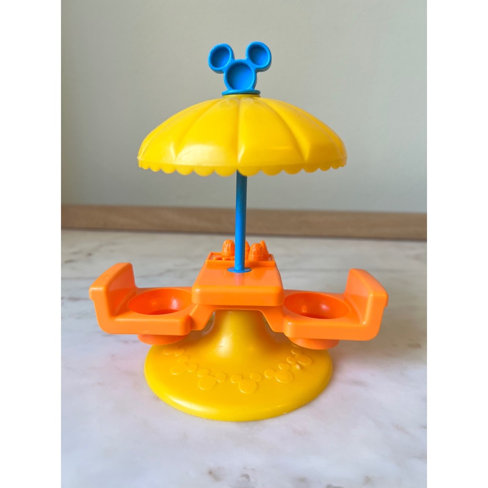 Umbrella Table Replacement Part 1989 for MICKEYTOWN ICE CREAM Playset